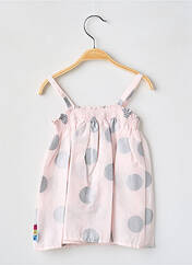 Robe mi-longue rose BERLINGOT pour fille seconde vue