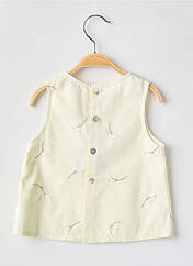 Robe mi-longue vert BERLINGOT pour fille seconde vue