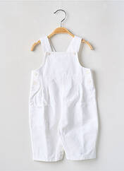 Salopette blanc LAPIN BLEU pour enfant seconde vue