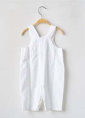 Salopette blanc LAPIN BLEU pour enfant seconde vue
