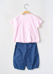 Ensemble de sport rose LAPIN BLEU pour fille seconde vue