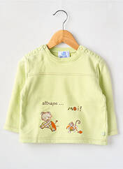 Sweat-shirt vert LAPIN BLEU pour garçon seconde vue