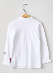 T-shirt blanc BERLINGOT pour fille seconde vue