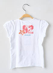 T-shirt blanc CKS pour fille seconde vue