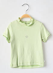 T-shirt vert COUDEMAIL pour fille seconde vue
