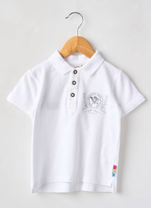 Polo blanc BERLINGOT pour garçon