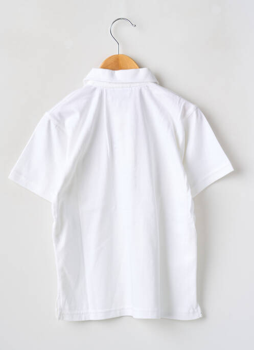 Polo blanc BFD CREATION pour garçon