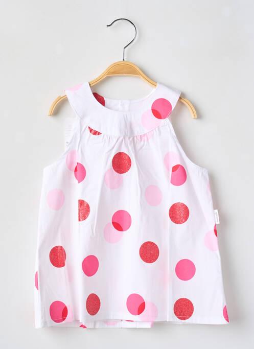 Robe mi-longue rose BERLINGOT pour fille