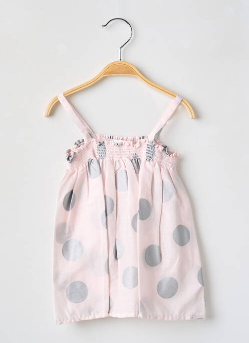 Robe mi-longue rose BERLINGOT pour fille