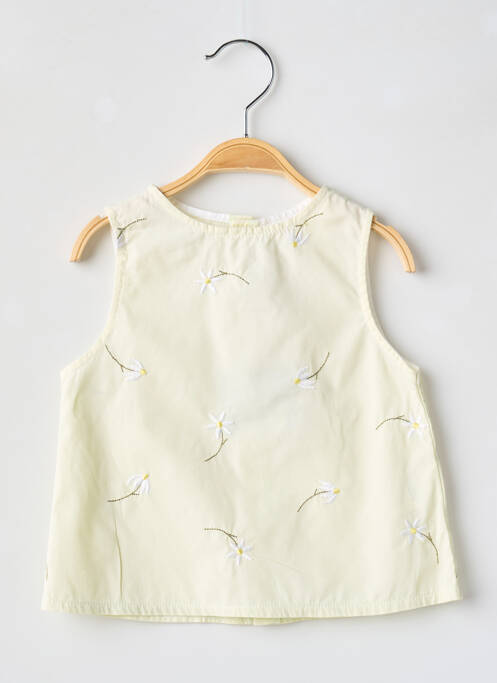 Robe mi-longue vert BERLINGOT pour fille