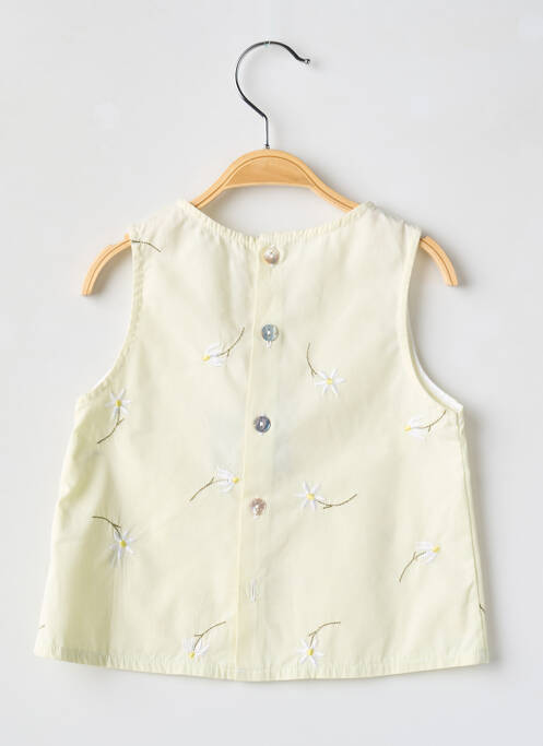 Robe mi-longue vert BERLINGOT pour fille