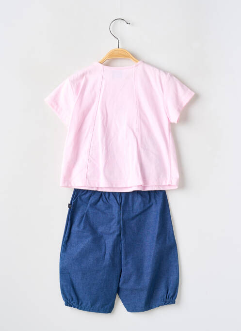 Ensemble de sport rose LAPIN BLEU pour fille