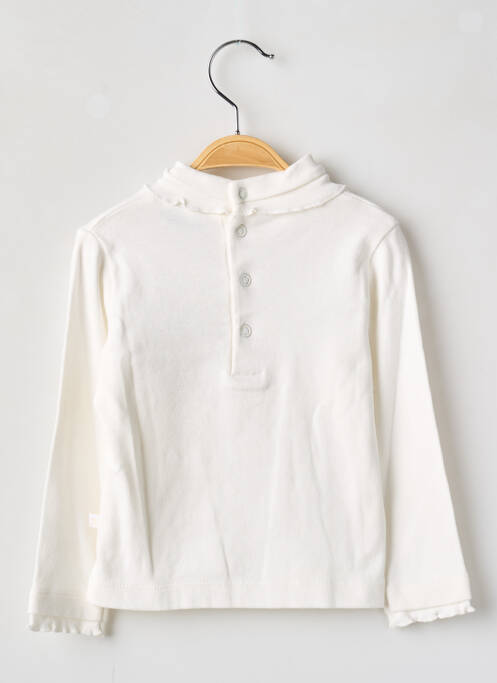 T-shirt beige LAPIN BLEU pour fille