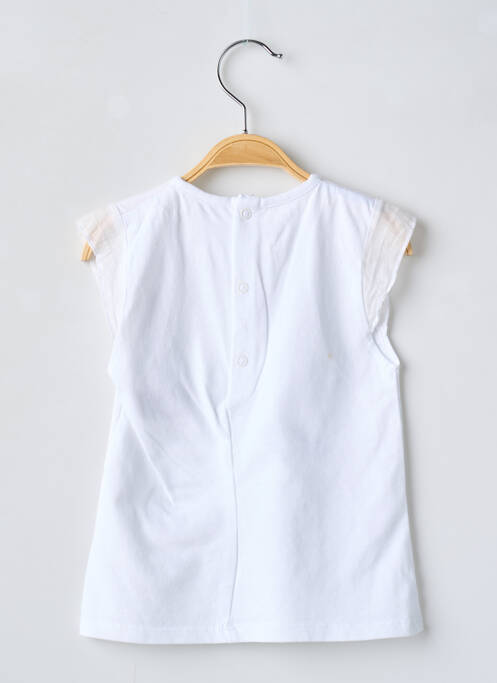 T-shirt blanc BERLINGOT pour fille