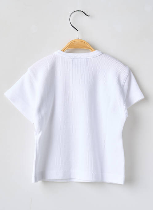 T-shirt blanc BFD CREATION pour fille