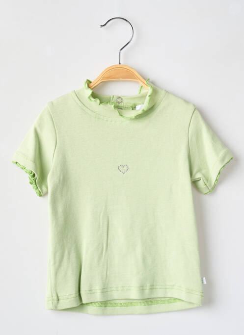 T-shirt vert COUDEMAIL pour fille