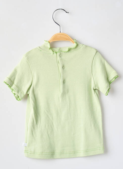 T-shirt vert COUDEMAIL pour fille
