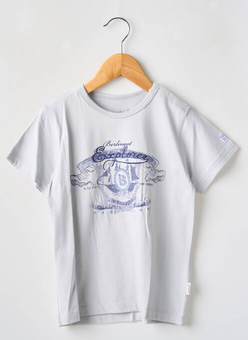 T-shirt gris BERLINGOT pour garçon