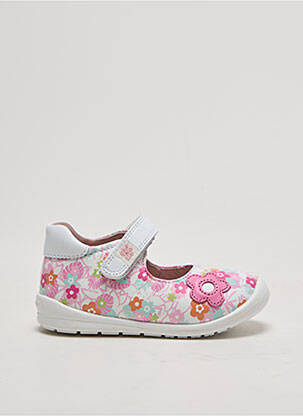 Sandales/nu pieds bout rond bout rond blanc GARVALIN fille
