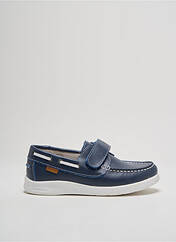 Chaussures bâteau bleu GARVALIN pour garçon seconde vue
