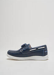 Chaussures bâteau bleu GARVALIN pour garçon seconde vue