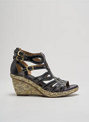 Sandales/Nu pieds noir LAURA VITA pour femme seconde vue