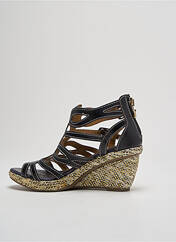 Sandales/Nu pieds noir LAURA VITA pour femme seconde vue