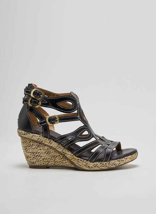 Sandales/Nu pieds noir LAURA VITA pour femme