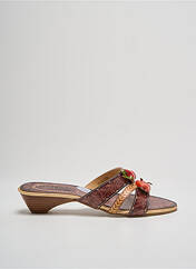Mules/Sabots marron LAURA VITA pour femme seconde vue