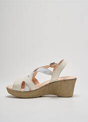Sandales/Nu pieds beige BAERCHI pour femme seconde vue