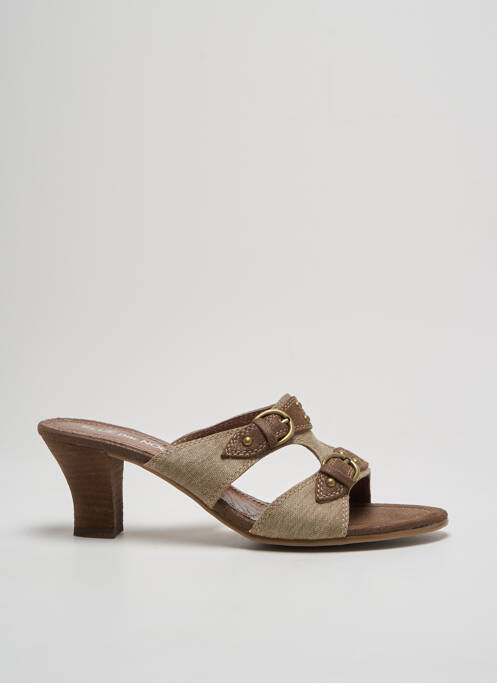 Mules/Sabots marron ELUE PAR NOUS pour femme