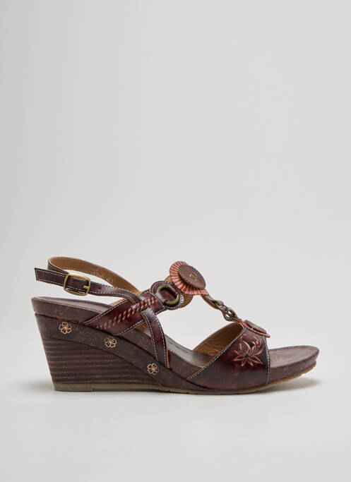Sandales/Nu pieds marron LAURA VITA pour femme