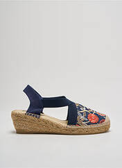 Espadrilles bleu ELUE PAR NOUS pour femme seconde vue