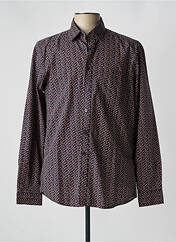 Chemise manches longues noir KING'S ROAD pour homme seconde vue