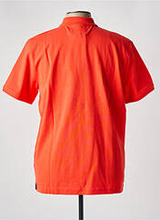 Polo orange STREET ONE pour homme seconde vue