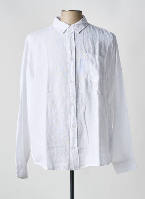 Chemise manches longues blanc STREET ONE pour homme