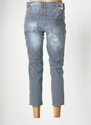 Jeans coupe slim stretch taille normale bleu CECIL femme