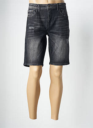 Bermuda stretch taille normale noir STREET ONE homme