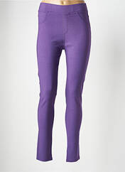 Jegging violet CHRISTY pour femme seconde vue