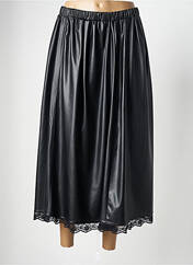 Jupe longue noir 2W PARIS pour femme seconde vue