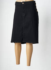 Jupe mi-longue noir BS JEANS pour femme seconde vue