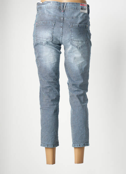 Jeans coupe slim stretch taille normale bleu CECIL femme