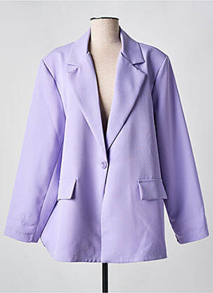 Blazer fausses poches violet NEW COLLECTION femme