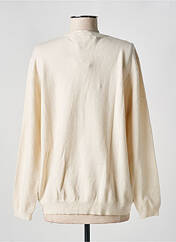 Gilet manches longues beige HALO PARIS pour femme seconde vue