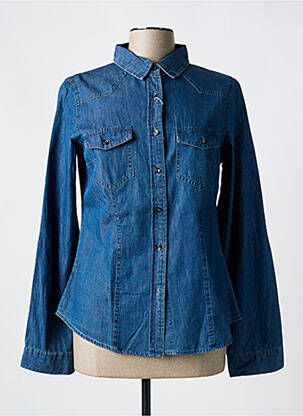 Chemisier bleu BOTELI pour femme