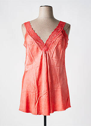 Top orange C'MELODIE pour femme