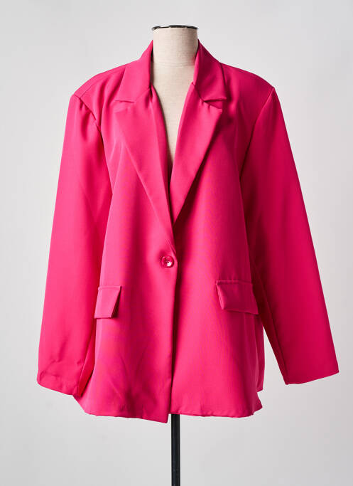 Blazer fausses poches rose NEW COLLECTION femme