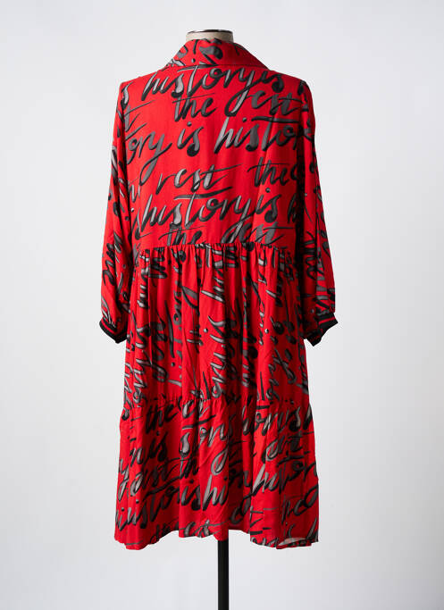 Robe mi-longue rouge JEAN MARC PHILIPPE pour femme