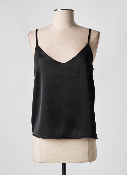 Top noir MADE IN ITALY pour femme