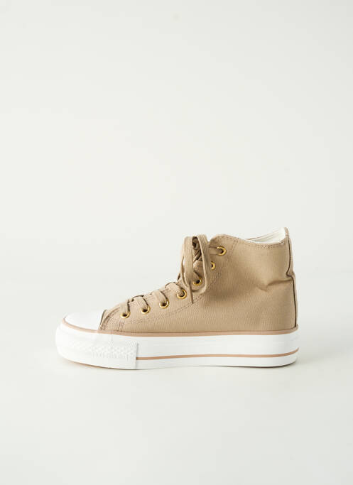 Baskets beige CHICMUSE pour femme